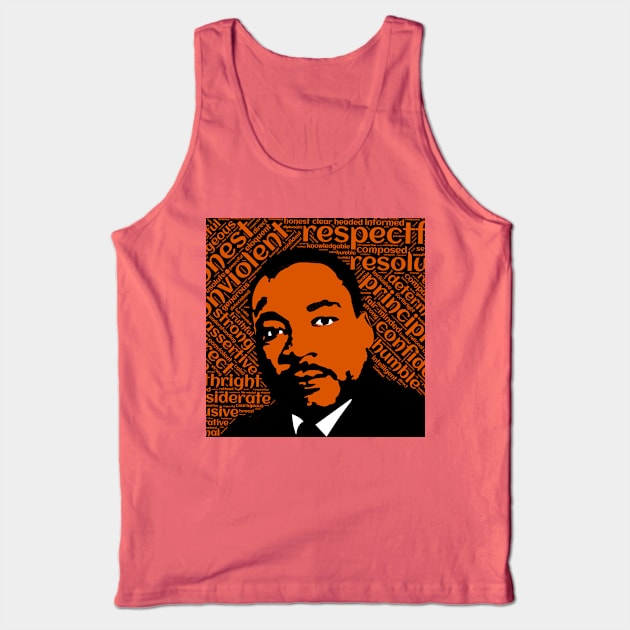 MLK 5 Tank Top by truthtopower